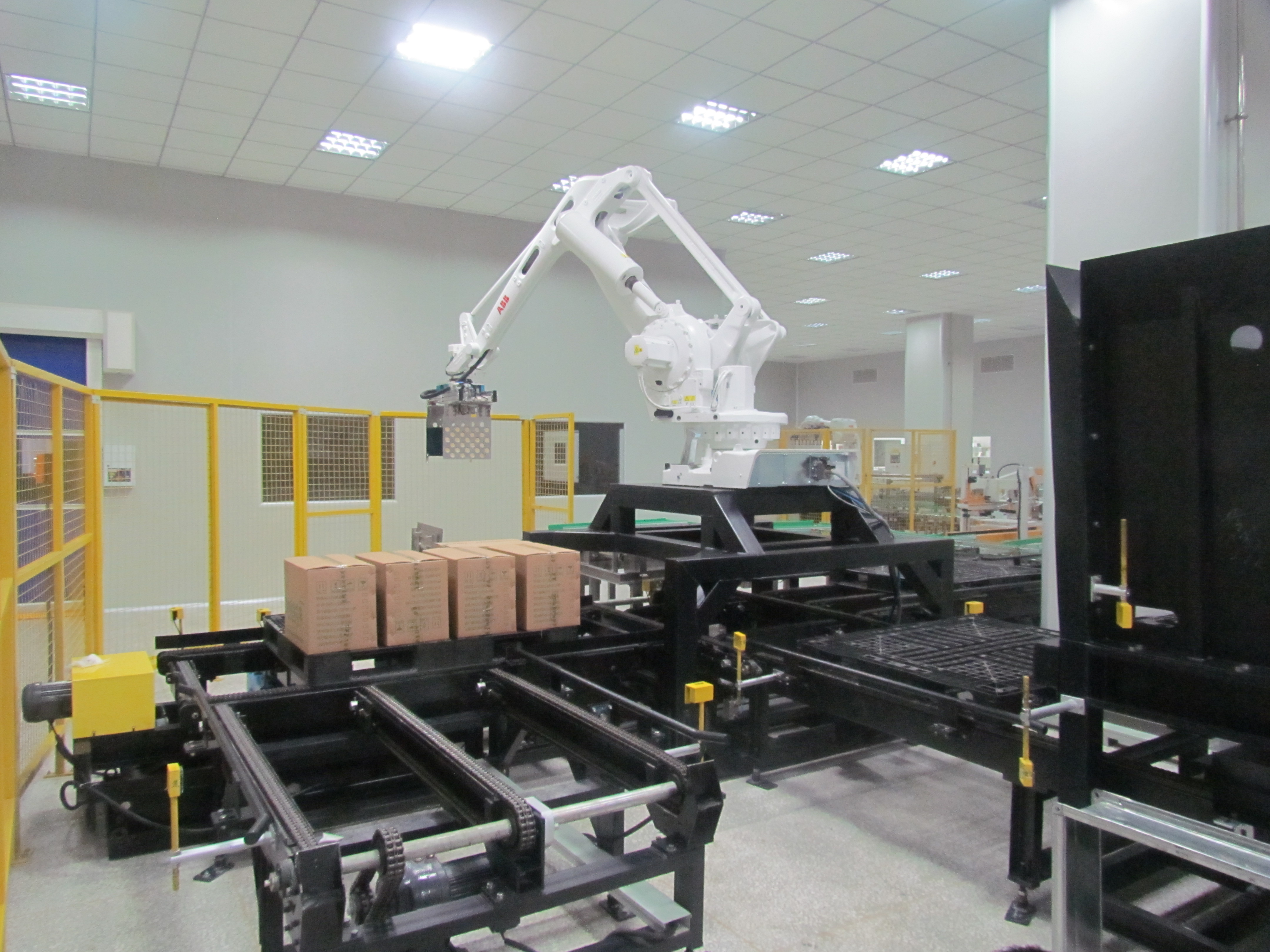 智能机器人码垛系统