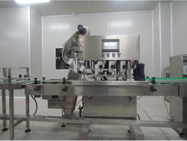 自动上盖旋盖机